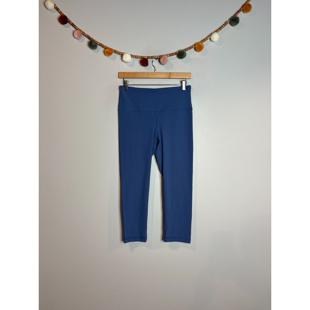 Yogalicious blue athletic cropped leggings